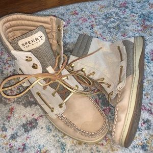 Sperry Topsider Boots - Sparkly